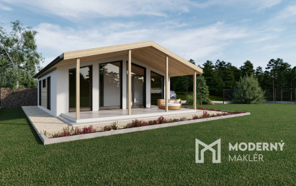 Na predaj krásny, slnečný, stavebný pozemok so stavebným povolením priamo pri lese s potokom v obci Ladce - Horné Ladce.