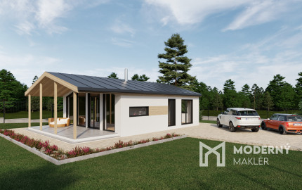 Na predaj krásny, slnečný, stavebný pozemok so stavebným povolením priamo pri lese s potokom v obci Ladce - Horné Ladce.