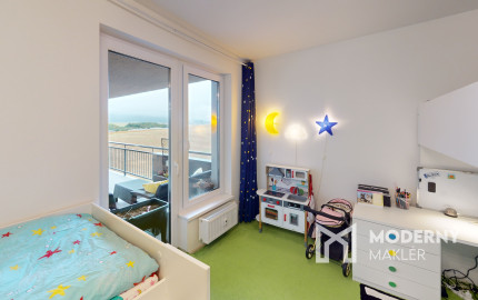 Predaj útulného zariadeného 3-izb. bytu s veľkou terasou