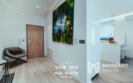 Predaj vkusnej elegancie 4izb bytu s terasou v Trenčíne.