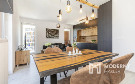 Na prenájom nadštandardne zariadený 2-izbový byt v novostavbe Slnečnice