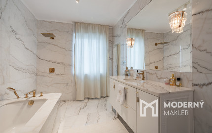 Na predaj štýlová 3-izbová časť dvojdomu v pokojnej časti obce Rovinka