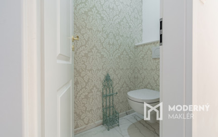 Na predaj štýlová 3-izbová časť dvojdomu v pokojnej časti obce Rovinka