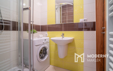 Na prenájom zrekonštruovaný 1-izbový byt s veľkorysou loggiou v tichej časti Dúbravky