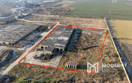 Na predaj veľkorysý pozemok s poľnohospodárskou budovou v obci Vydrany vhodný aj pre developerov