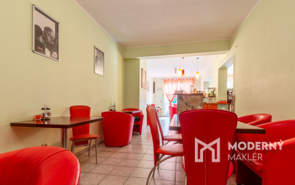 Na predaj gastroprevádzka s vonkajšou terasou v Karlovej Vsi