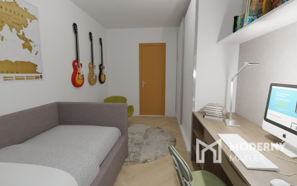 Na predaj priestranný 4-izbový bungalov s terasou v Hrnčiarovciach nad Parnou