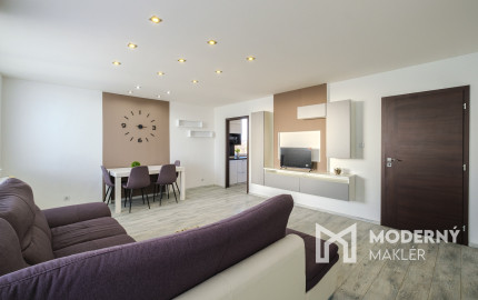 Na prenájom 3-izbový, zariadený a klimatizovaný byt v časti Košice – Jazero