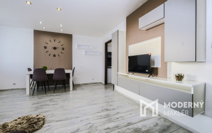 Na prenájom 3-izbový, zariadený a klimatizovaný byt v časti Košice – Jazero