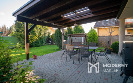 REZERVOVANÉ - Na predaj klimatizovaný 4-izbový rodinný dom s garážou a možnosťou prerobenia na 5-izbový v Senci