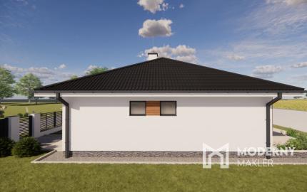 REZERVOVANÉ - Na predaj novostavba 4-izbového bungalovu v projekte Čerešňová alej v obci Jelka