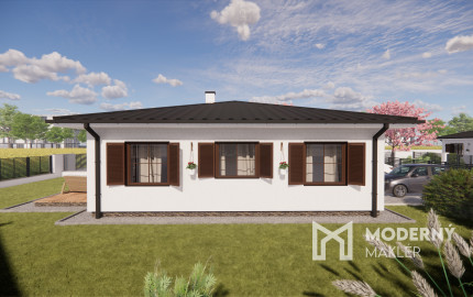 Na predaj 4-izbový dvojdom v obci Jelka, Čerešňová alej