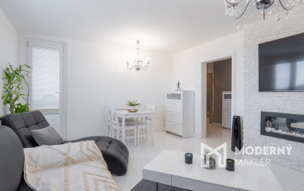 Na predaj dizajnový 3-izbový byt po kompletnej rekonštrukcii v Rači