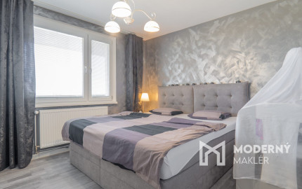 Na predaj dizajnový 3-izbový byt po kompletnej rekonštrukcii v Rači