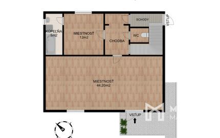 Na prenájom obchodný priestor v centre Šamorína s výbornou viditeľnosťou