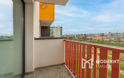 REZERVOVANÉ: Na prenájom 2-izbový byt s balkónom a garážovým státím v projekte MIKO, Trnava