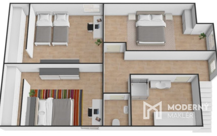 REZERVOVANÉ: Na predaj 5-izbový rodinný dom s garážou v Trnave – časť Tulipán