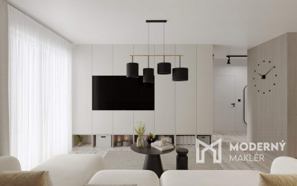 Na predaj štýlový 4-izbový byt na Hôreckej ulici v Žiline