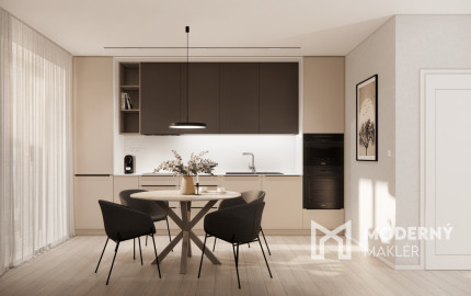 Na predaj štýlový 4-izbový byt na Hôreckej ulici v Žiline