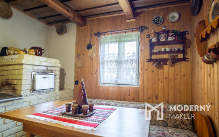 Na predaj tradičná drevenica v malebnom prostredí obce Východná