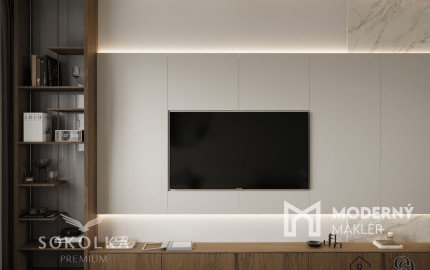 SOKOLKA Na predaj unikátny 3-izbový byt č. 1.02.A vo Zvolene