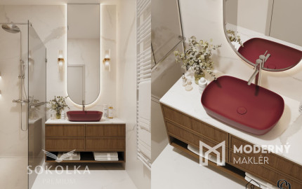 SOKOLKA Na predaj unikátny 3-izbový byt č. 1.02.A vo Zvolene