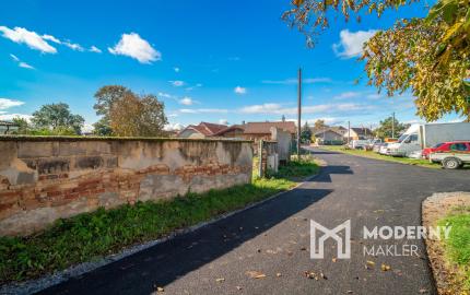 REZERVOVANÉ:Na predaj pozemok so stavebným povolením a projektom k rodinnému domu v obci Vysoká pri Morave