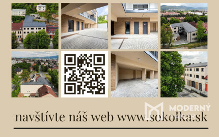 SOKOLKA Na predaj unikátny 3-izbový byt č. 1.02.B vo Zvolene