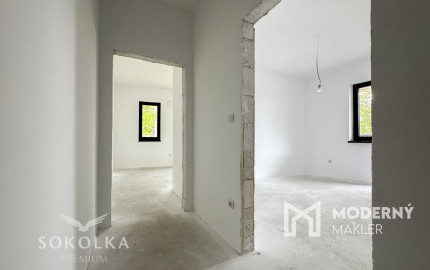 SOKOLKA Na predaj unikátny 3-izbový byt č. 1.02G vo Zvolene