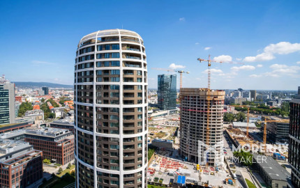 Na prenájom kompletne zariadený 2-izbový byt s garážovým parkovacím státím v SKYPARKU