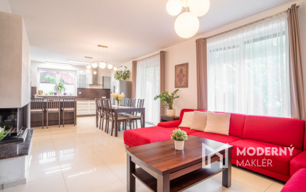 REZERVOVANÉ:Na predaj nadštandardná rodinná vila v obci Dunajská Lužná