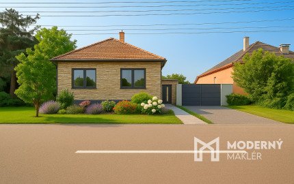 Na predaj 4-izbový rodinný dom v obci Závod