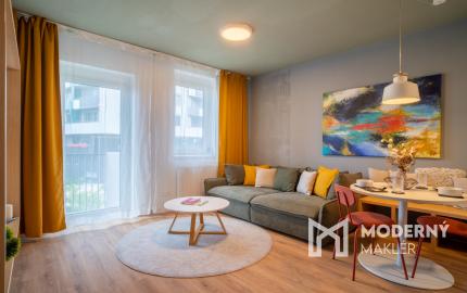 REZERVOVANÉ: Na predaj dizajnový 2-izbový byt v projekte NUPPU