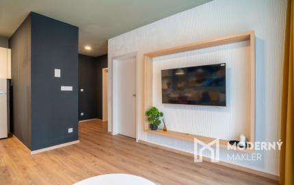 REZERVOVANÉ: Na predaj dizajnový 2-izbový byt v projekte NUPPU