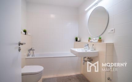 REZERVOVANÉ: Na predaj dizajnový 2-izbový byt v projekte NUPPU