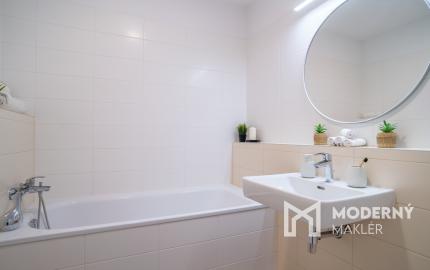 REZERVOVANÉ: Na predaj dizajnový 2-izbový byt v projekte NUPPU