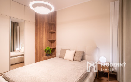 Na prenájom 2-izbový byt so šatníkom v Eurovea Tower – Bratislava