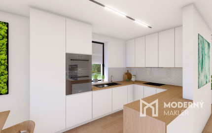 Na predaj 3-izbový byt v obci Marhaň