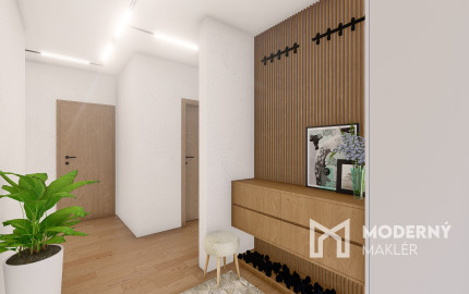 Na predaj 3-izbový byt v obci Marhaň