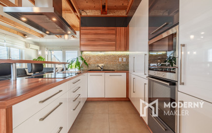 Na prenájom kompletne zariadený 4-izbový podkrovný byt v Ivanke pri Dunaji