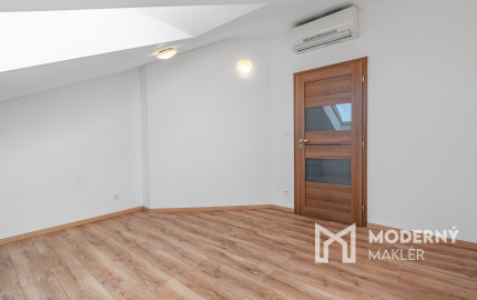 Na prenájom kompletne zariadený 4-izbový podkrovný byt v Ivanke pri Dunaji