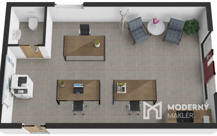 Na prenájom moderný kancelársky priestor v Šamoríne