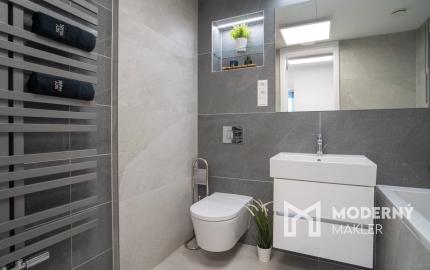 Na prenájom štýlový 3-izbový byt v SKYPARK RESIDENCE s panoramatickým výhľadom