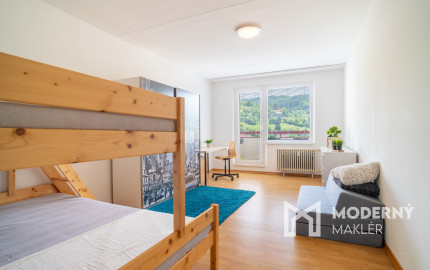 Na predaj 2-izbový byt s pekným výhľadom v Hriňovej