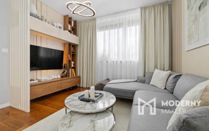 Na prenájom dizajnový 3-izbový byt so 45m2 terasou v Stupave