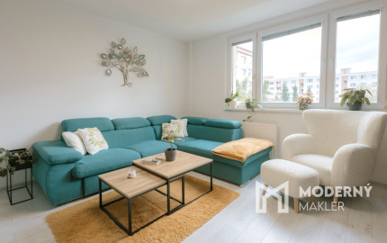 REZERVOVANÉ Na predaj 3-izbový byt v Martine / Záturčie