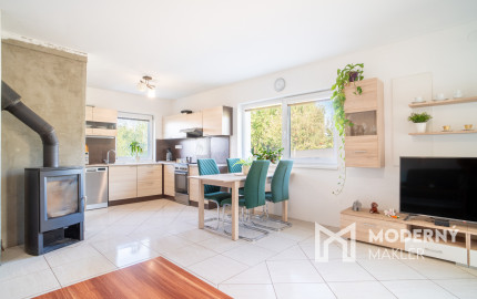 Na predaj 4-izbový rodinný dom s krásnym výhľadom pri vodnej nádrži Suchá nad Parnou