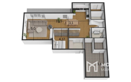 Na predaj 5-izbový dom v lokalite Melčice-Lieskové, časť Dolina