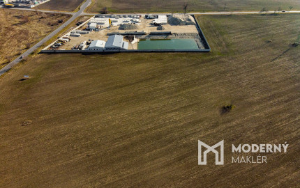 Predaj priemyselného pozemku v obci Mierovo