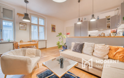 Na prenájom štýlový 2,5-izbový byt na Palisádach v Bratislave